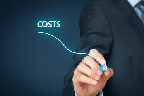 We operate under minimal costs; thus, maximizing the benefits received